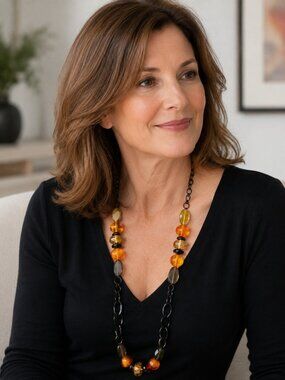 O'Dell Chunky Beaded Necklace